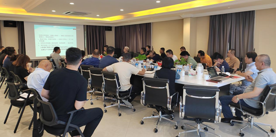 2023青島市混凝土行業(yè)系列講座首次培訓活動在集團舉行